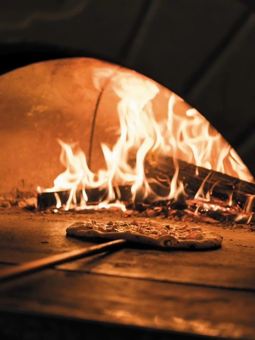 Where fire writes the first chapter.