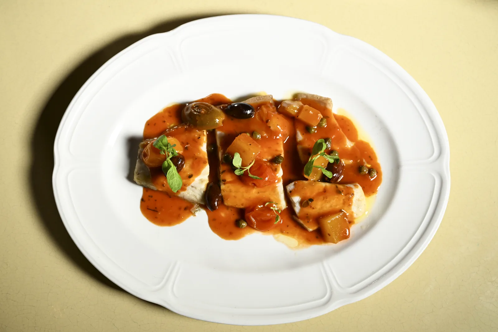 Branzino alla siciliana