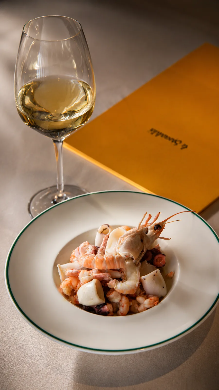 Crudo di gamberi