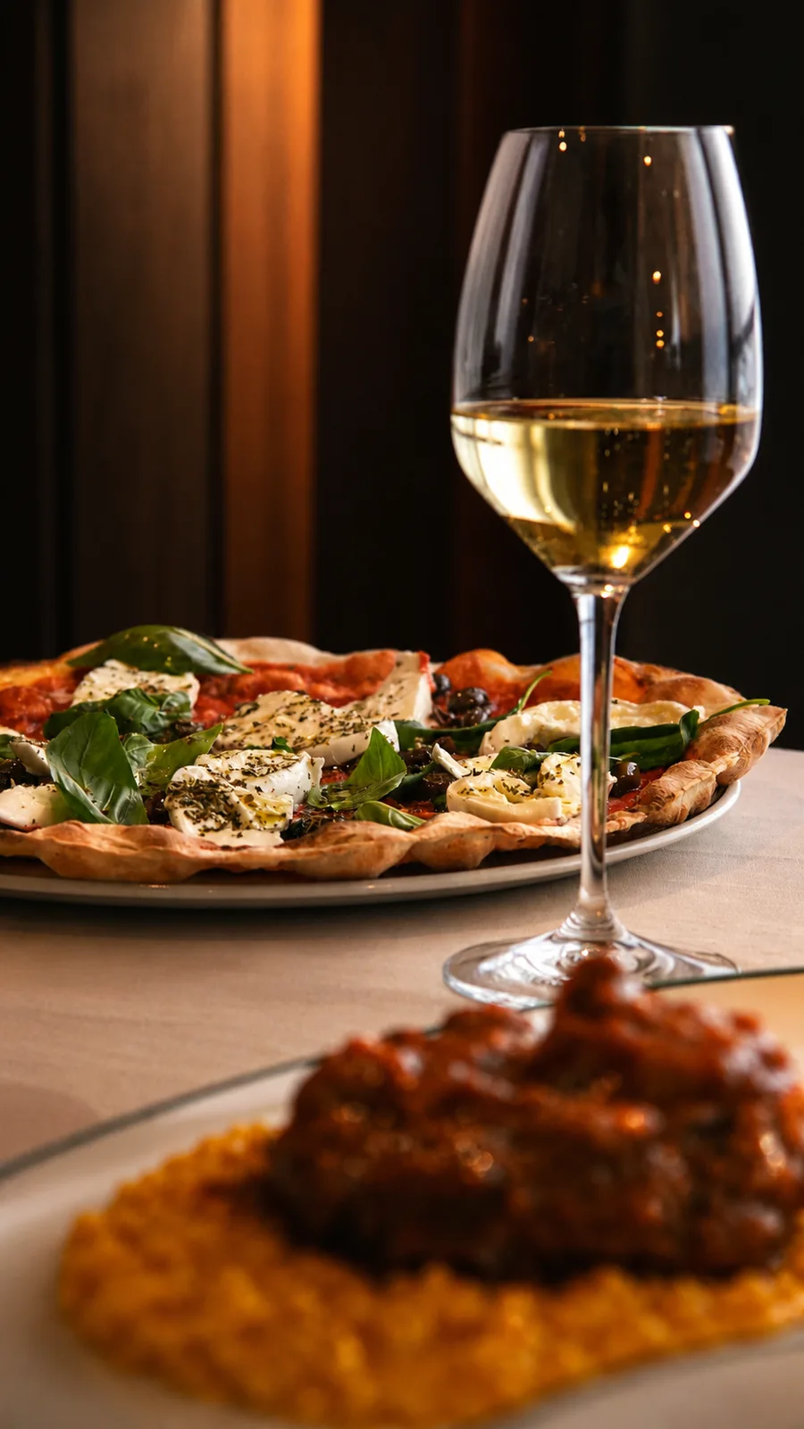 Pizza al forno a legna