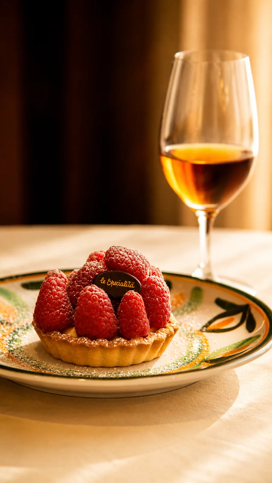 Crostata ai lamponi