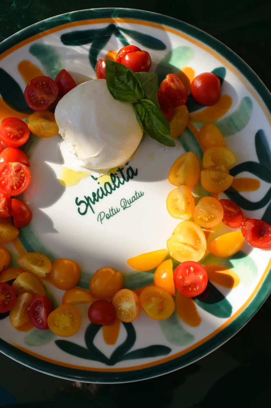 Burrata e pomodorini