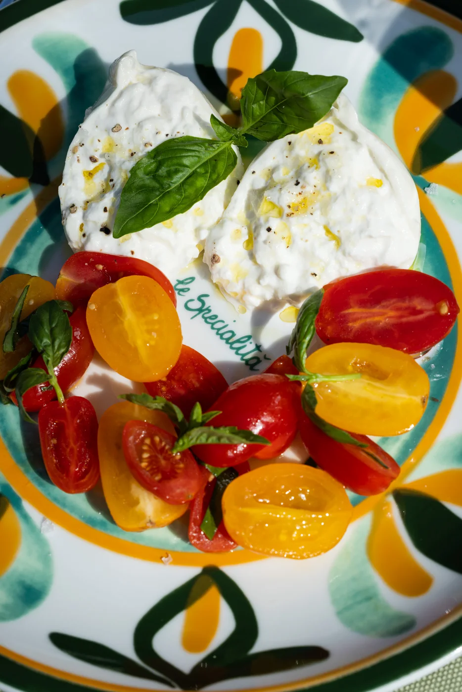 Burrata e pomodorini