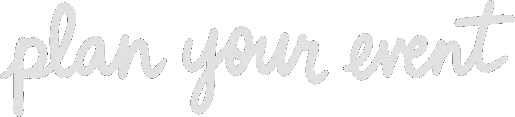 plan your event